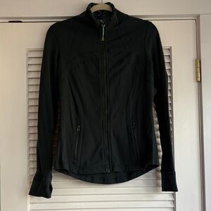 lululemon athletica Green Full Zip Long Sleeve Top